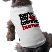 Favourite Human Love Dog Clothing