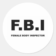 FBI full Sticker