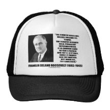 FDR Country Needs Bold Persistent Experimentation Mesh Hat