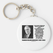 FDR Country Needs Bold Persistent Experimentation Key Chain