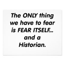 fear historian announcements