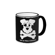 Fear the Pirate Schnauzer Mug