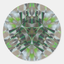 Feather Triangle Nov 2012 Stickers