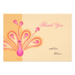 Feathered Thank You Personalised Invite