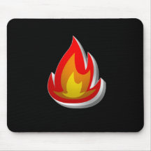 Feel That Fire Mouse Mats