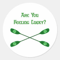 Feeling Lucky Kayak stickers