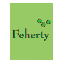Feherty Family Post Card