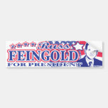 Feingold for President 2008 Bumper Sticker 