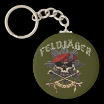 Feldjager Totenkopf Schlüsselring keychains