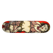 Female Amazon Women Skate Deck