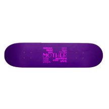 Feminine Chic & Stylish : Beautiful Mothers & Moms Skate Boards