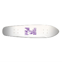 Feminine Chic & Stylish : Beautiful Mothers & Moms Skate Boards