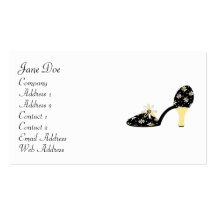 Feminine Yellow Business Cards