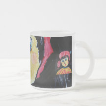 Femme Fatale Red hat Club Lady Mug