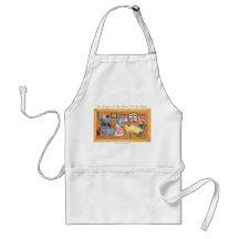 Fencepost Folks "Kitchen Is The Heart Of The Home" Apron