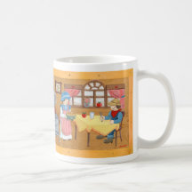 Fencepost Folks "Kitchen Is The Heart Of The Home" Mugs