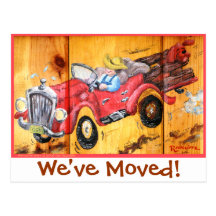Fencepost Folks "We've Moved!" Postcards