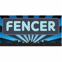 Fencer Marquee Cut Out