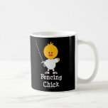 Fencing Chick Mug