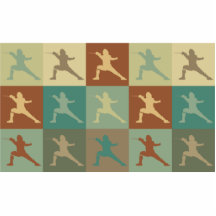 Fencing Pop Art Photo Sculpture