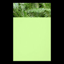 Fern Fronds Green Stationery stationery