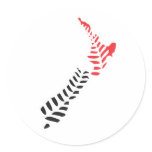 Fern NZ 5 Sticker
