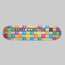 Ferry Corsten "Funky Colours" Skateboard skateboards