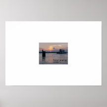 Ferry Landing, Galveston TX Poster