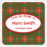 Festive Custom Labels for Christmas Goodies Stickers