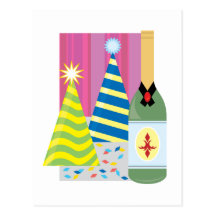 Festive Drinks Postcards