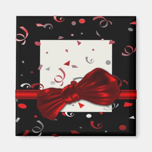 Festive party magnets - customise