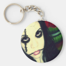 Fezzie Ferocious Keychain: Morbid Doll