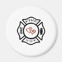 FFFireWife Refrigerator Magnet