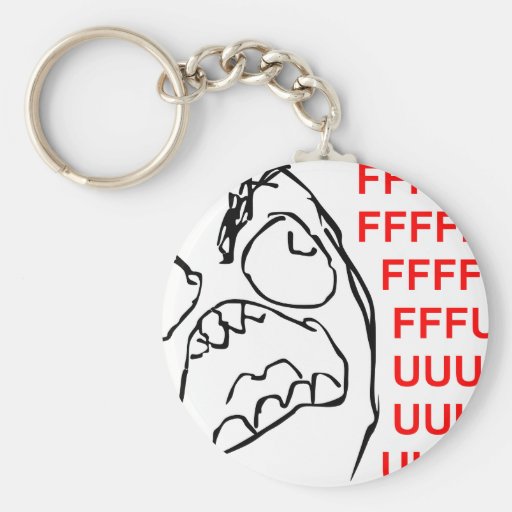 FFFUUUUU KEY CHAIN
