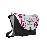 Fibril Ivory (Red-Violet) Messenger Bag