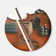 Fiddle Refrigerator Magnet