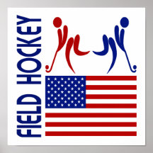 Field Hockey United States Print