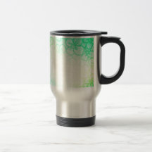 Field Of Flower - Green Mug