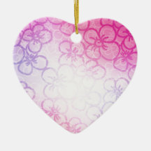 Field Of Flower - Pink Ornaments