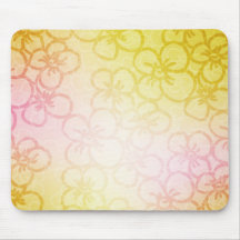 Field Of Flower - Yellow Mousepad