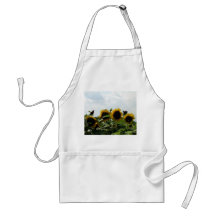 Field of Gold Sunflowers Aprons