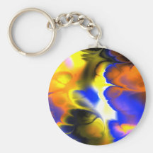 FIERY FRACTAL KEY CHAINS