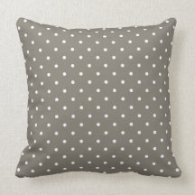 Fifties Style Polka Dot Pillow
