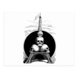 Figaro. An Eiffel Tower for the Cemetery Postcards