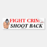 Fight Crime Bumper Stickers