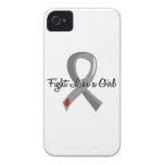 Fight Like A Girl Diabetes 41.8 iPhone 4 Case-Mate Case