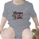 Fight Like a Girl Diabetes 42.8.png Tee Shirts