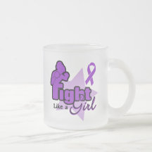 Fight Like a Girl - Epilepsy Coffee Mug