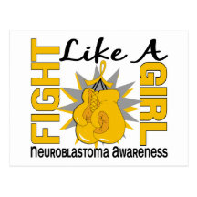 Fight Like A Girl Neuroblastoma 8.3 Postcards