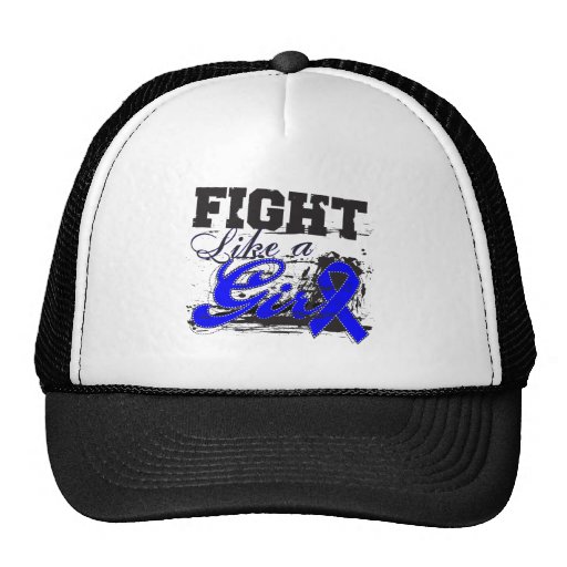 Fight Like a Girl Spray Paint - Anal Cancer Hats
